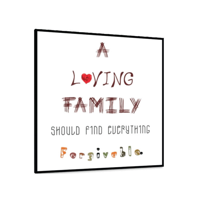 Loving-Family - Inspirational Wall Decor Item