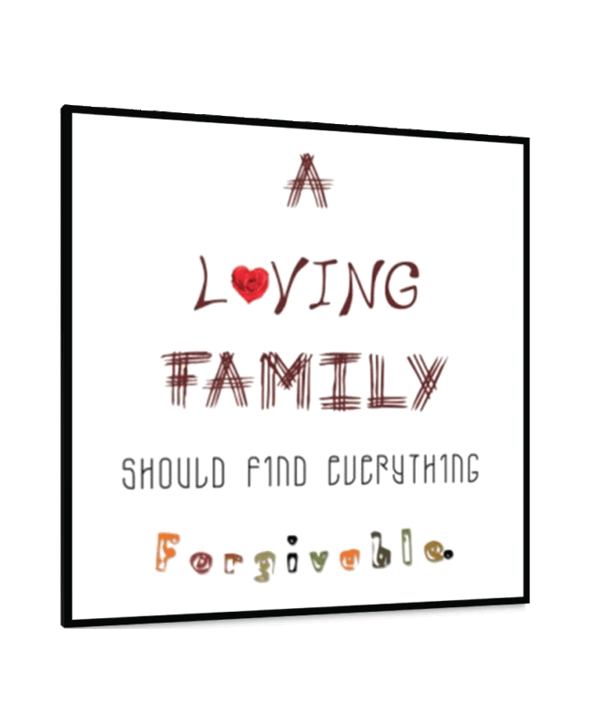 Loving-Family - Inspirational Wall Decor Item