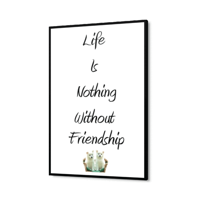 Friendship - Inspirational Wall Decor Item