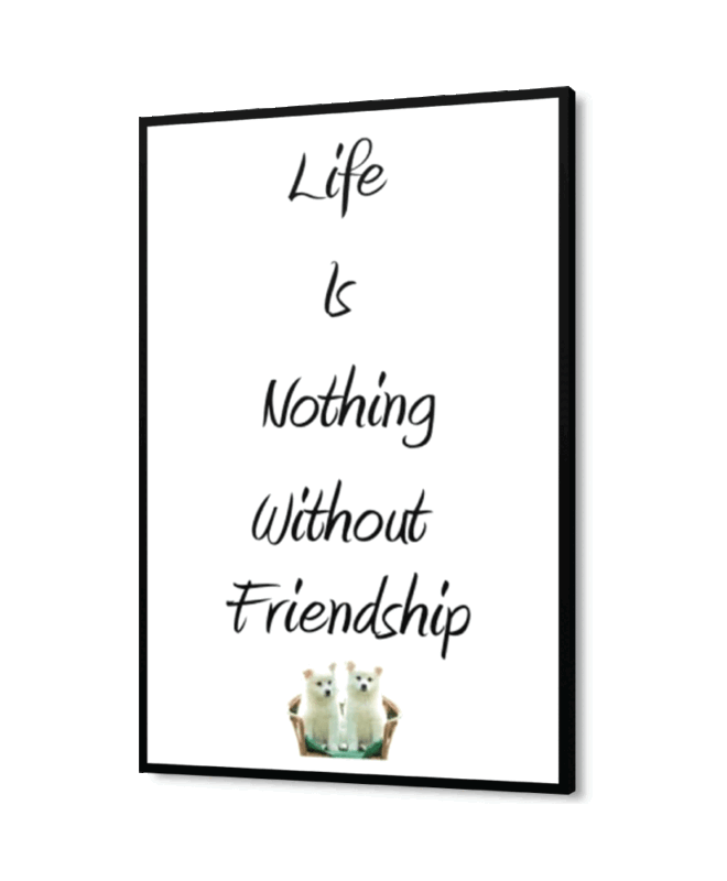 Friendship - Inspirational Wall Decor Item