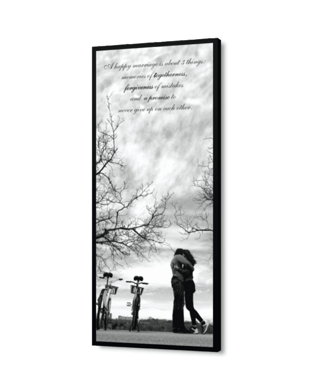 Happy Marriage - Inspirational Wall Decor Item