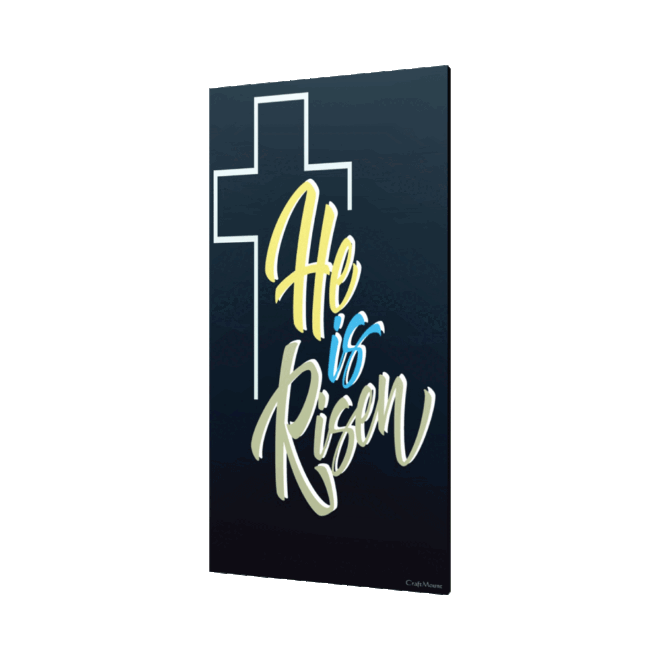HE IS RISEN - Inspirational Wall Decor Item