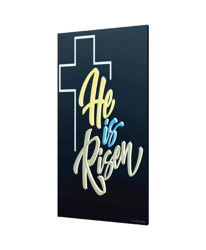HE IS RISEN - Inspirational Wall Decor Item