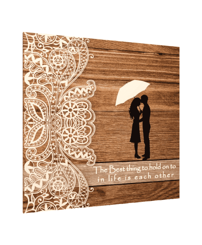 [Hold on to] Inspirational Wall Decor Item