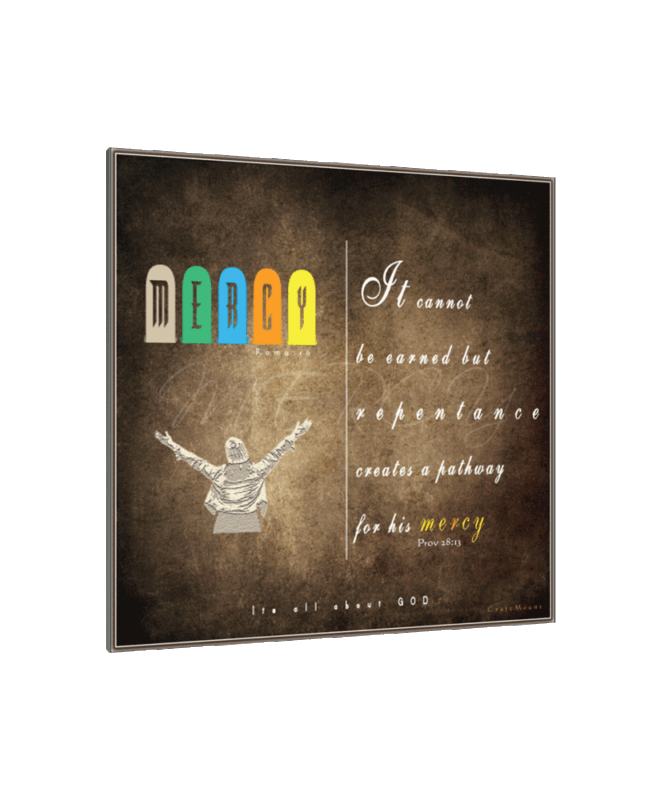 Mercy- Inspirational Wall Decor Item