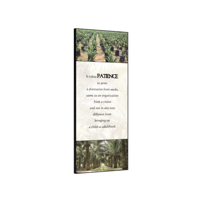 [Patience] - Inspirational Wall Decor Item