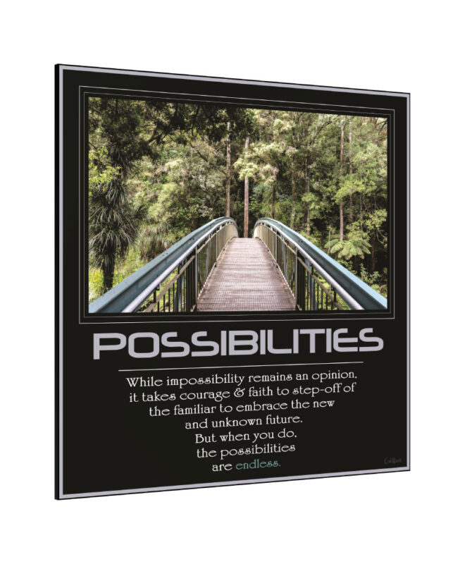 Possibilities- Inspirational Wall Decor Item