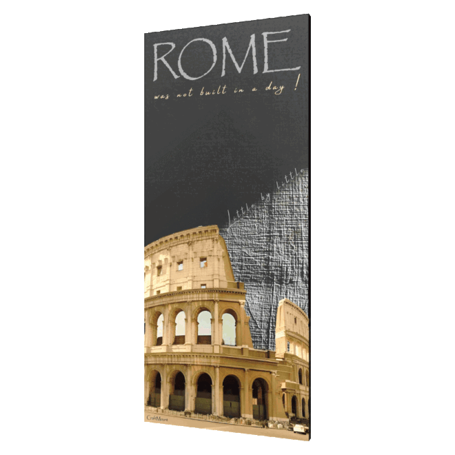 ROME - Inspirational Wall Decor Item
