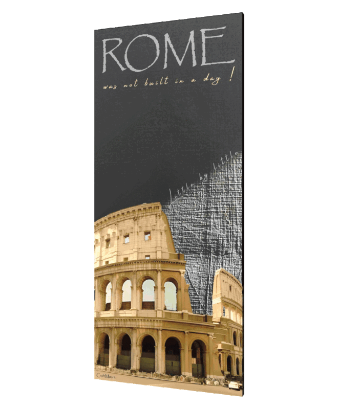 ROME - Inspirational Wall Decor Item