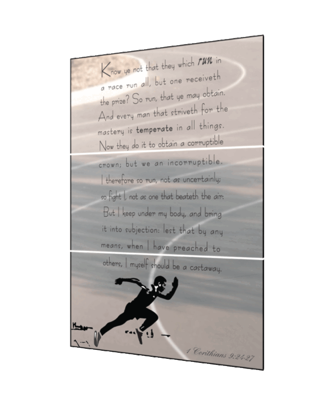 [RUN] - Inspirational Wall Decor Item