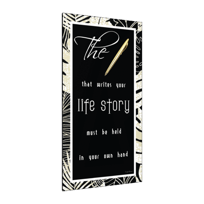 [The Pen] - Inspirational Wall Decor Item