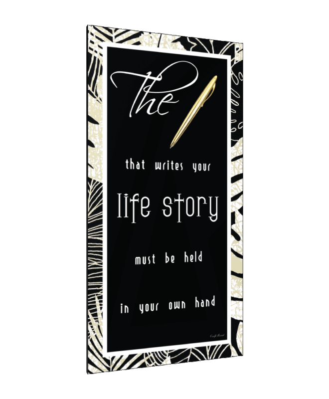 [The Pen] - Inspirational Wall Decor Item