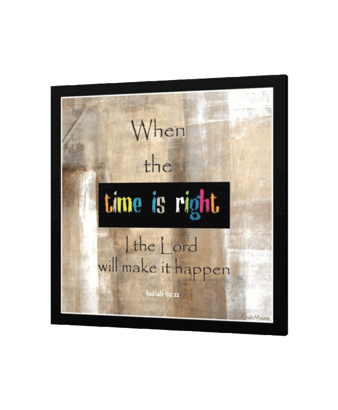 [TIME] Inspirational Wall Decor Item