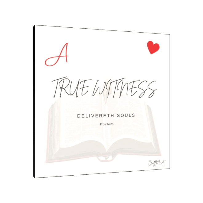 True Witness Inspirational Wall Decor Item