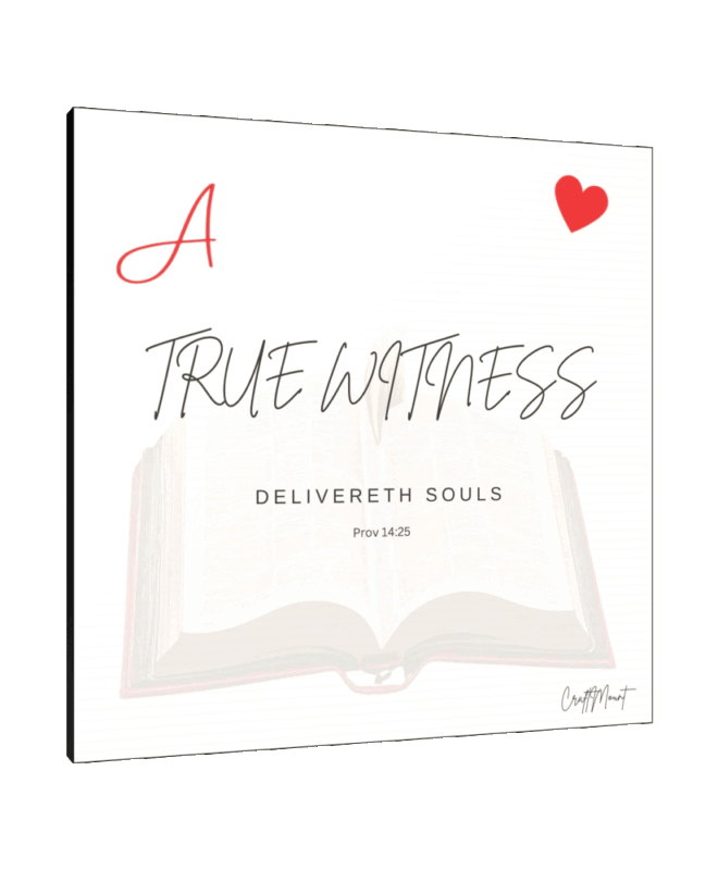 True Witness Inspirational Wall Decor Item