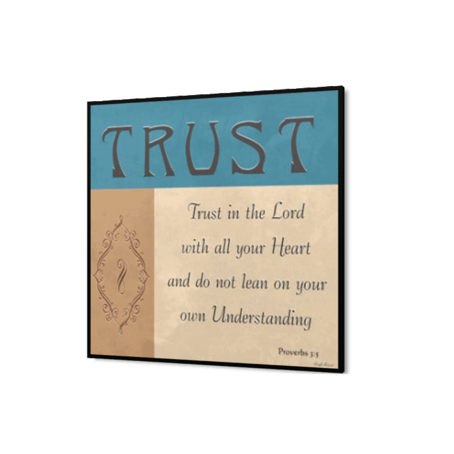 [Trust] Inspirational Wall Decor Item