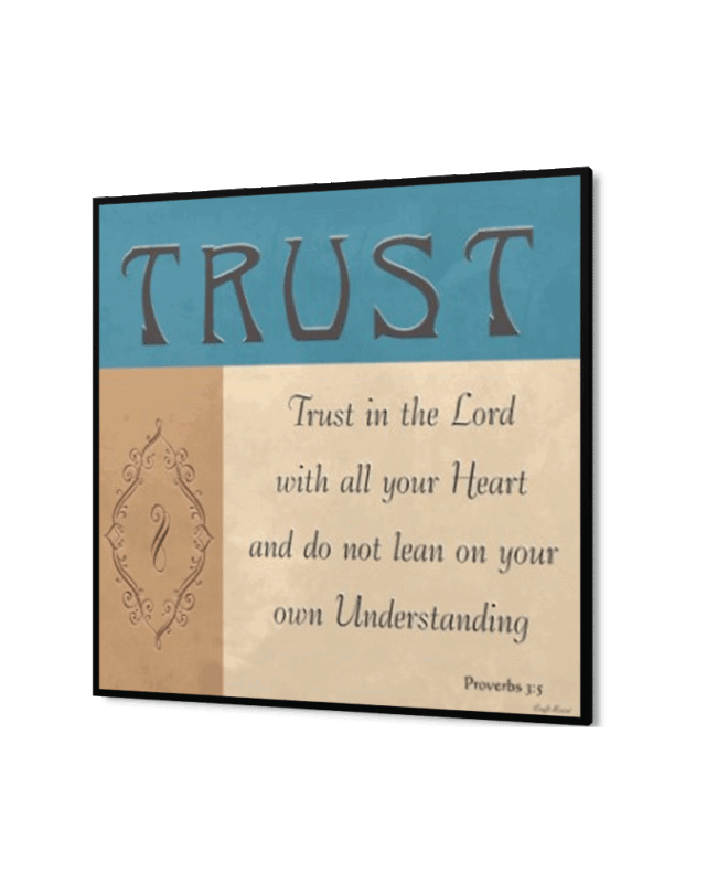 [Trust] Inspirational Wall Decor Item