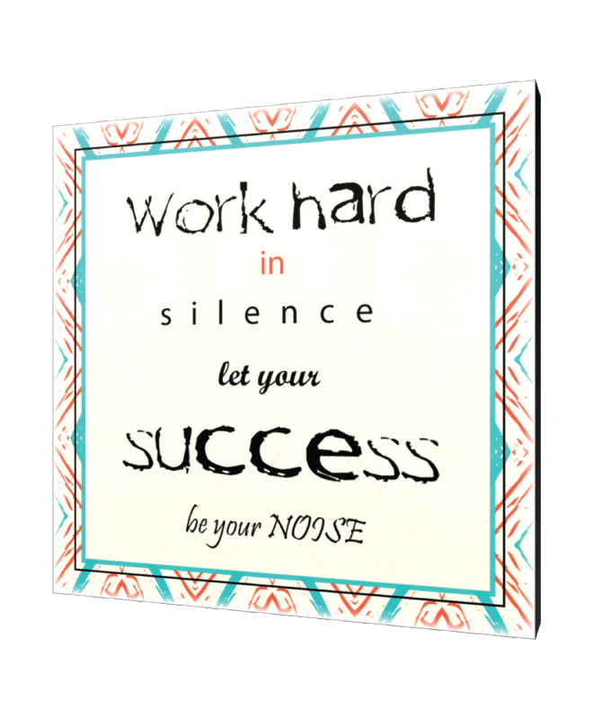 [Work Hard] Inspirational Wall Decor Item