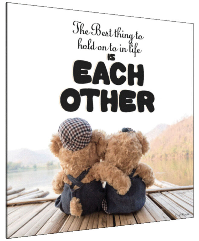 Each Other- Inspirational Wall Decor Item