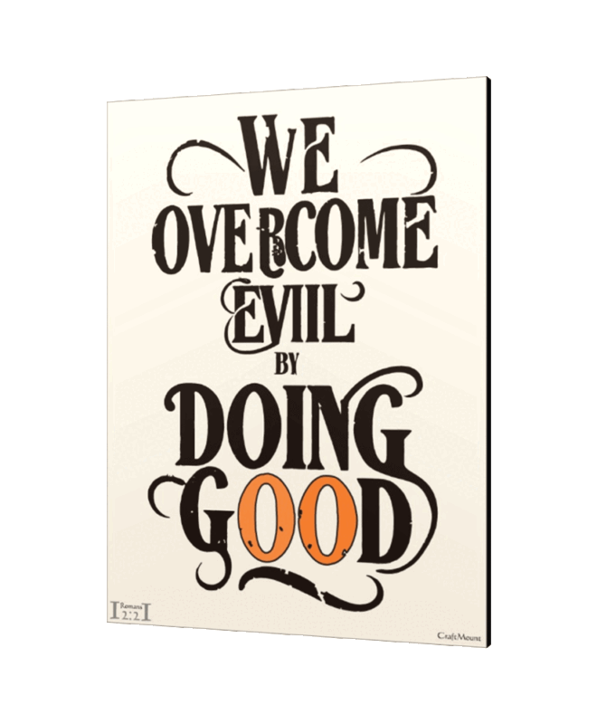 Overcome- Inspirational Wall Decor Item