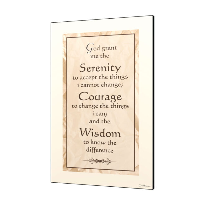 Serenity - Inspirational Wall Decor Item