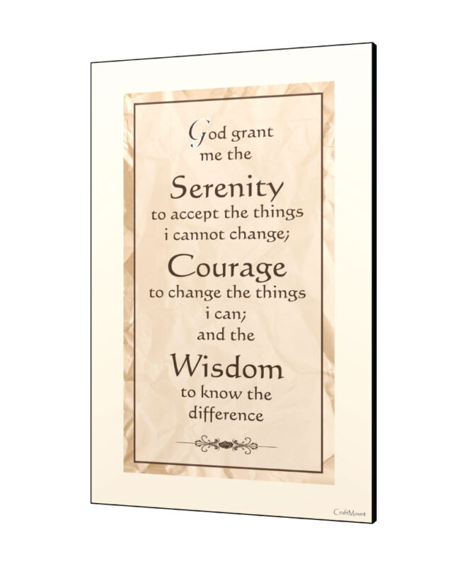Serenity - Inspirational Wall Decor Item