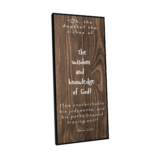 Unsearchable Inspirational Wall Decor Item