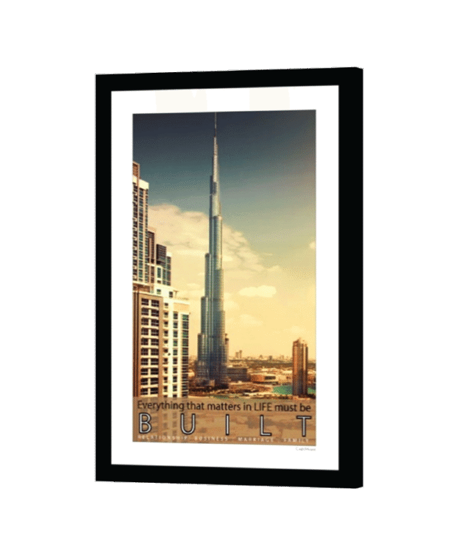 [Built] - Inspirational Wall Decor Item