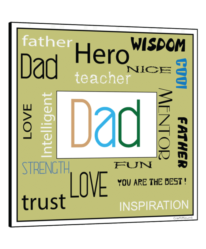 [DAD] Inspirational Wall Decor Item