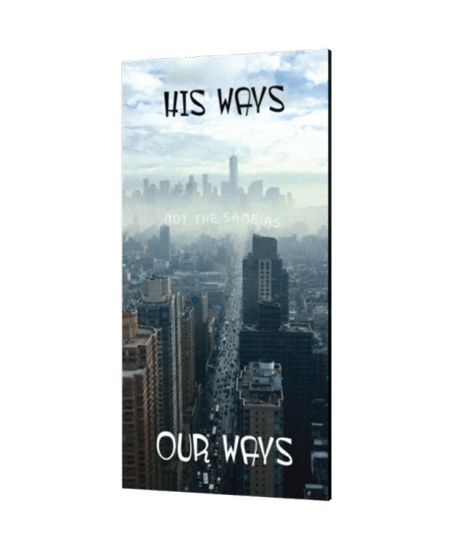His-Way-Our-Way - Inspirational Wall Decor Item
