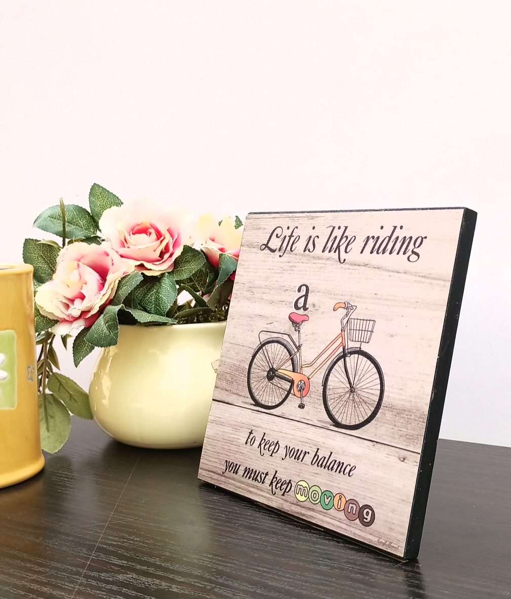 Bicycle - Inspirational Wall Decor Item - Image 2