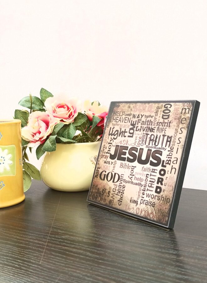 JESUS - Inspirational Wall Decor Item - Image 2
