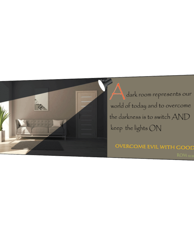 LIGHT- Inspirational Wall Decor Item