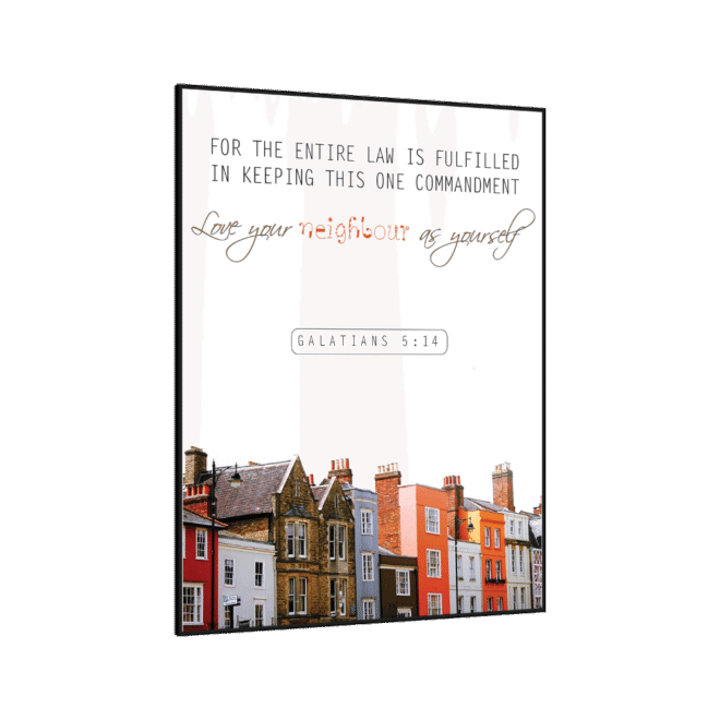 [Neighbour] - Inspirational Wall Decor Item