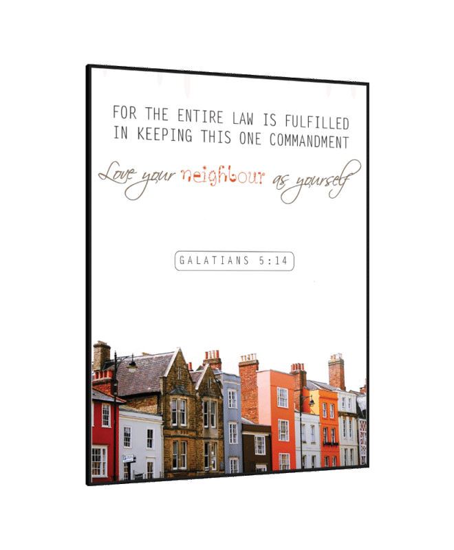 [Neighbour] - Inspirational Wall Decor Item