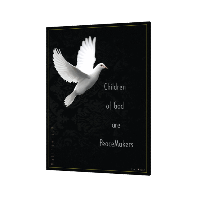 [Peace Maker] - Inspirational Wall Decor Item