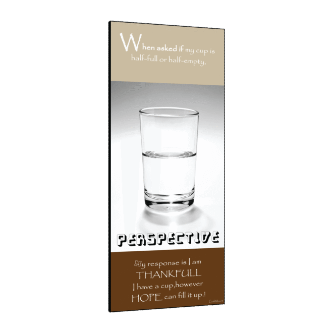 Perspective - Inspirational Wall Decor Item