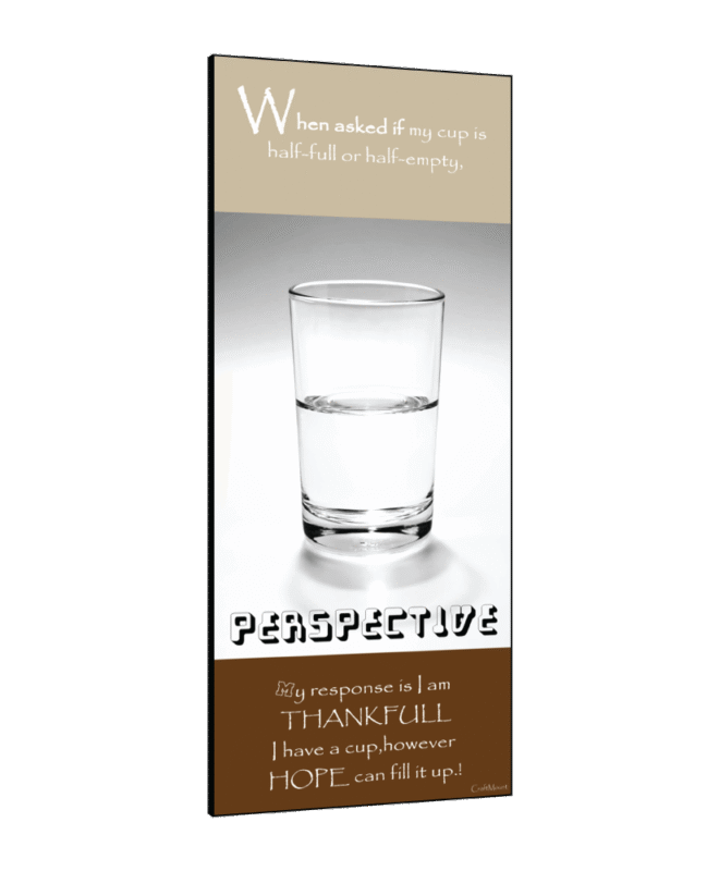 Perspective - Inspirational Wall Decor Item