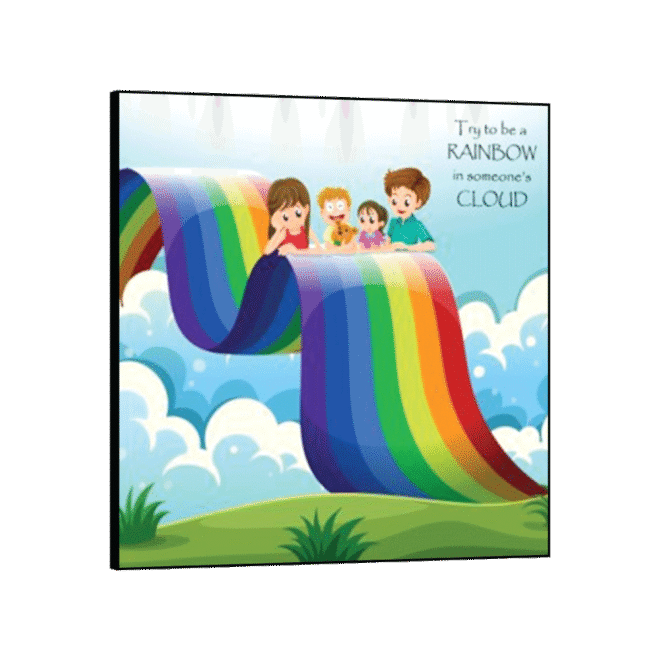 Rainbow - Inspirational Wall Decor Item