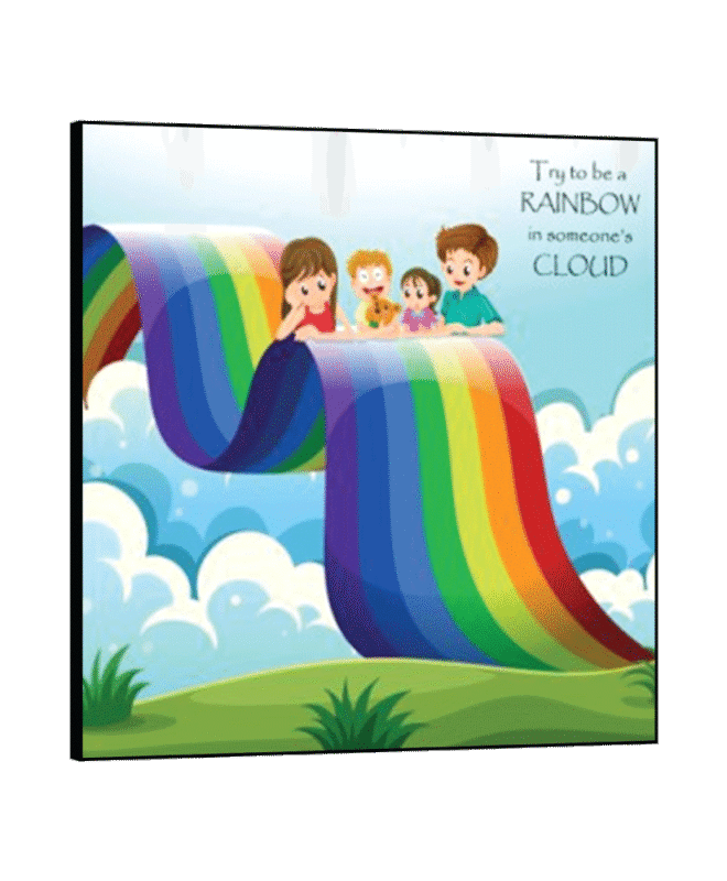 Rainbow - Inspirational Wall Decor Item