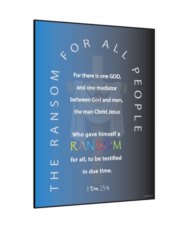 [Ransom  ] - Inspirational Wall Decor Item