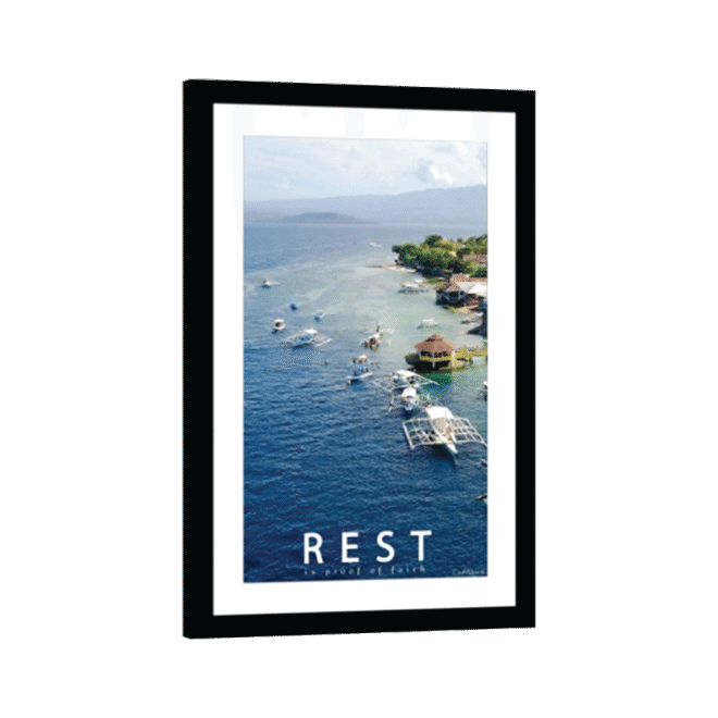 [REST] - Inspirational Wall Decor Item