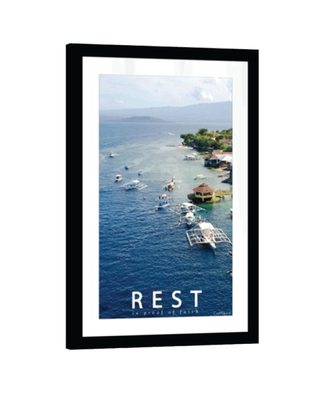 [REST] - Inspirational Wall Decor Item