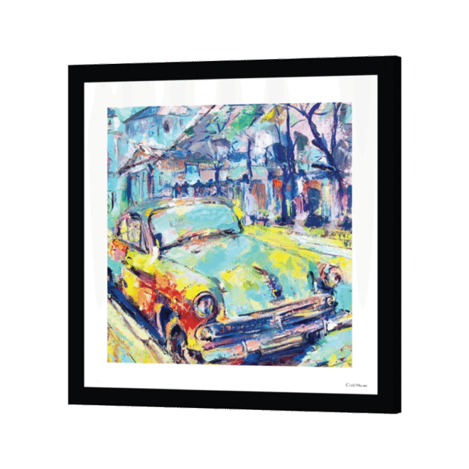 [Retro Car] Inspirational Wall Decor Item