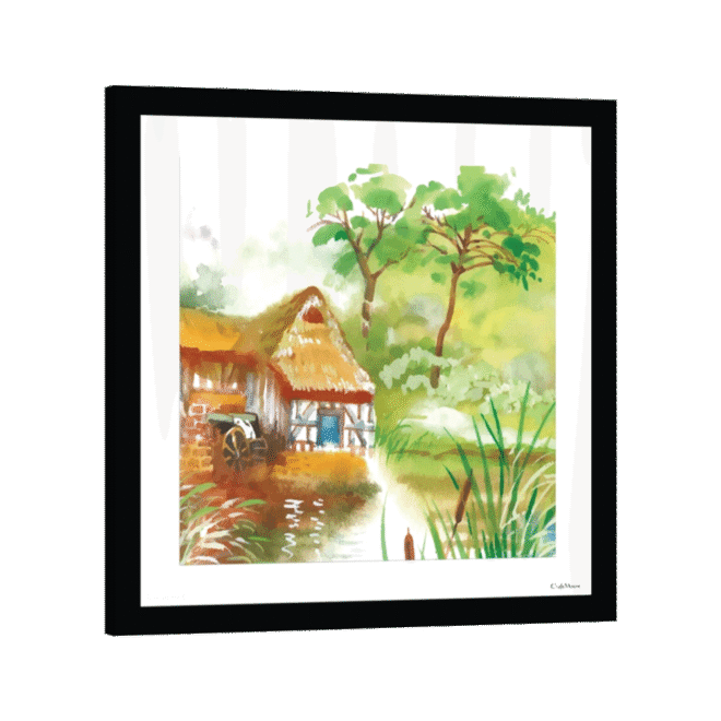 [Rural Village] Inspirational Wall Decor Item
