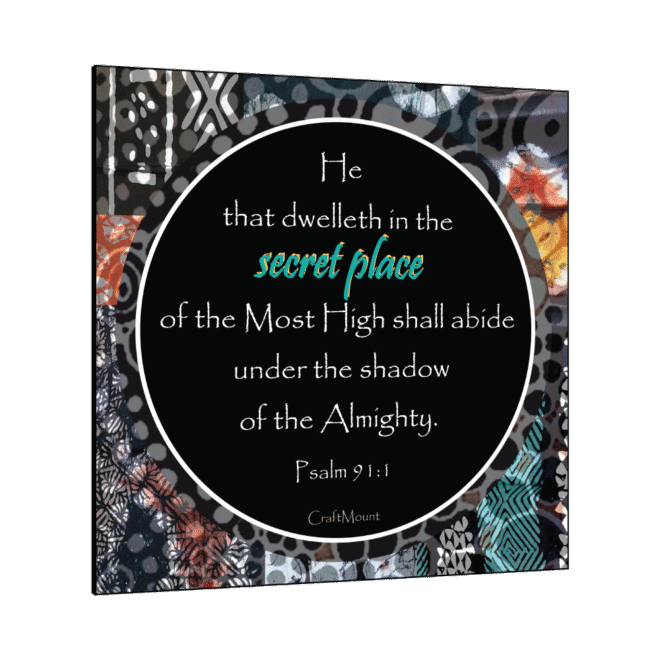 [SECRET PLACE] Inspirational Wall Decor Item