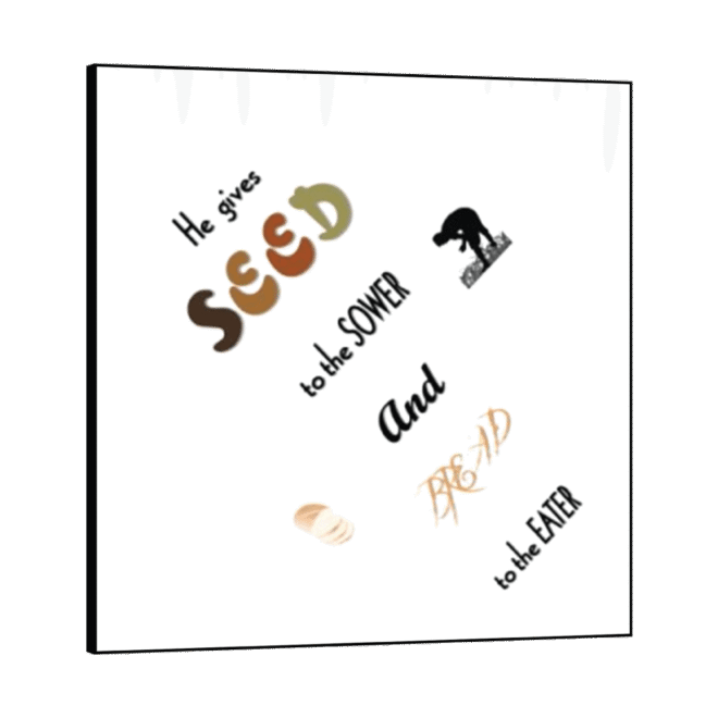 [Seed-to-The-Sower]- Inspirational Wall Decor Item