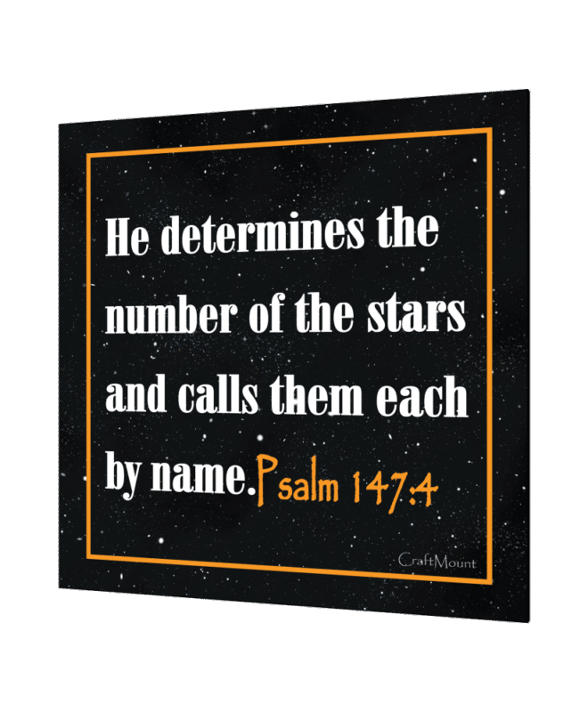 STARS- Inspirational Wall Decor Item