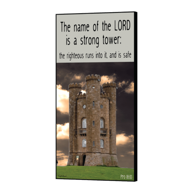 [Strong Towel] - Inspirational Wall Decor Item