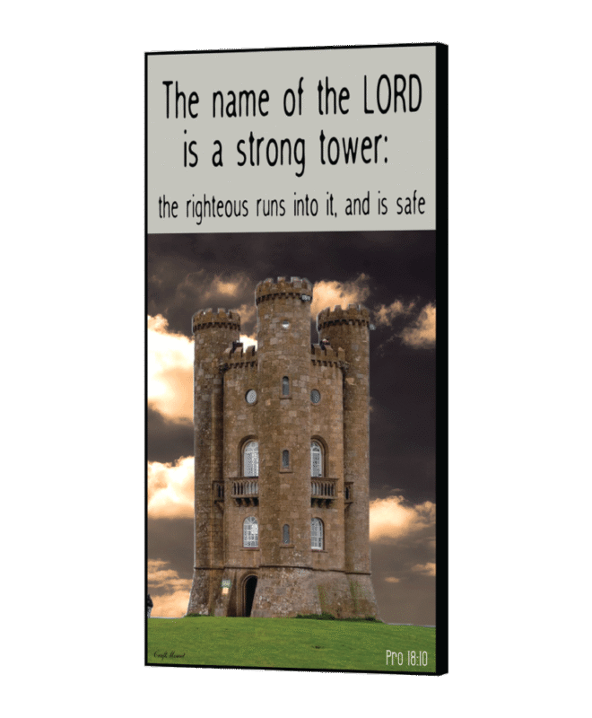 [Strong Towel] - Inspirational Wall Decor Item